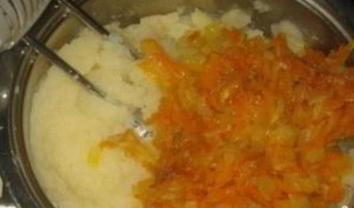 картофельное пюре постное