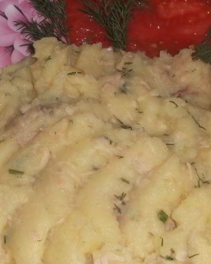 Рецепт картофельного пюре с индейкой