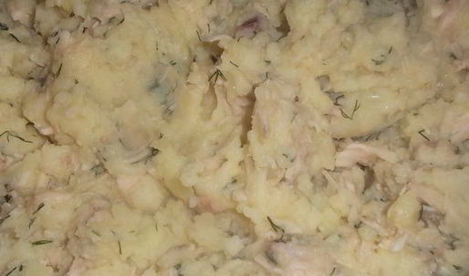 картофельное пюре с индейкой