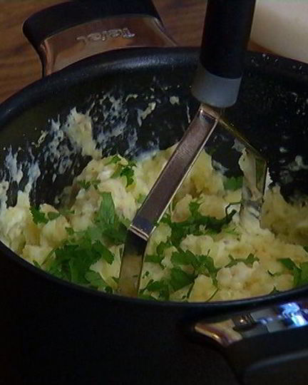 Рецепт картофельного пюре с йогуртом и специями