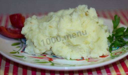 картофельное пюре с луком