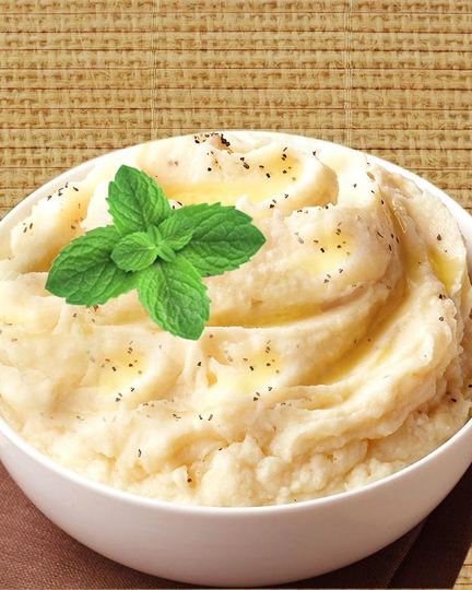 Рецепт картофельного пюре со сливками, твердым сыром и тмином