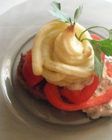 Рецепт картофельного пюре, запеченного в духовке