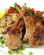 Бараньи котлеты на косточке