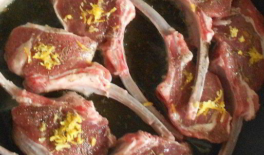 бараньи котлеты на косточке