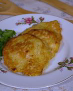 Картофельные котлеты с курицей