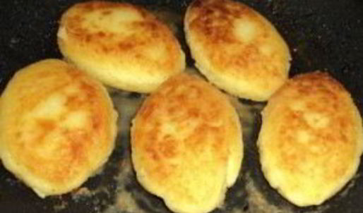 картофельные котлеты с сыром