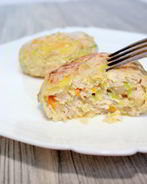 Котлетки мясные с овощами