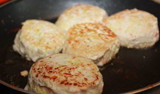 котлетки мясные с овощами