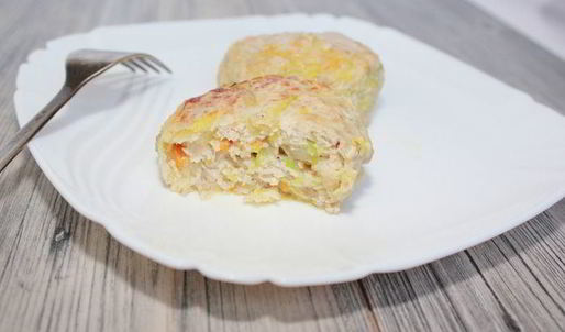 котлетки мясные с овощами