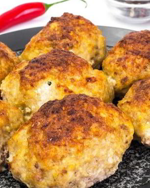 Котлеты из индейки и кабачка