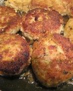 Котлеты из курицы с тыквой