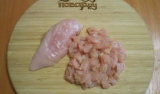 котлеты из кусочков курицы