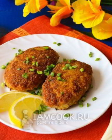 Рецепт котлет из минтая в сухарях на сковороде