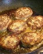 Котлеты из мяса кабана