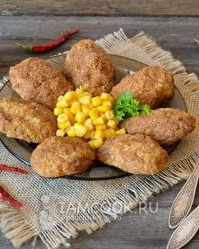 Котлеты капустные в духовке