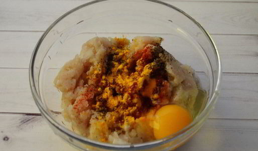 котлеты на баклажане