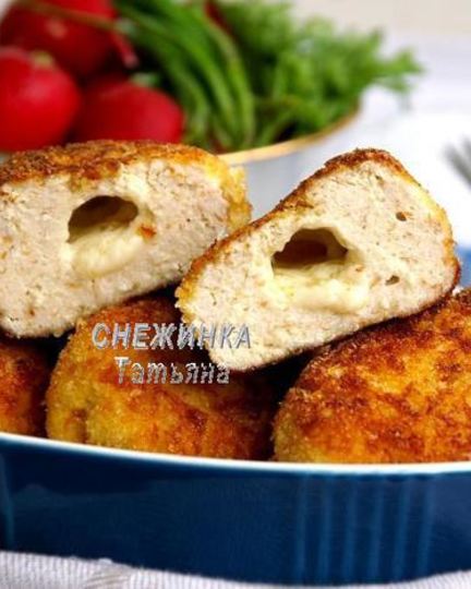 Рецепт котлет папараць-кветка