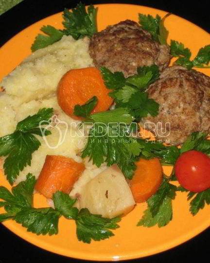 Рецепт котлет, тушеных с овощами