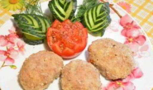 котлеты в духовке