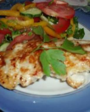 Куриные котлетки с сыром