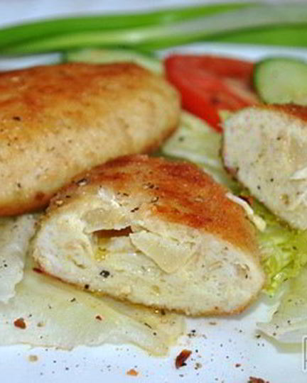 Рецепт куриных котлет с ананасом