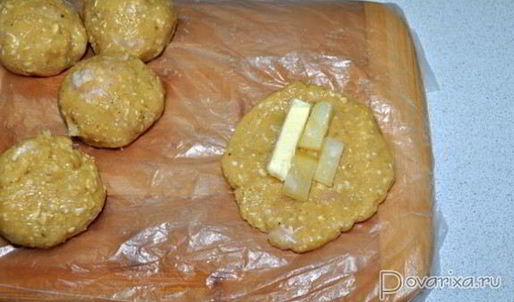 куриные котлеты с ананасом