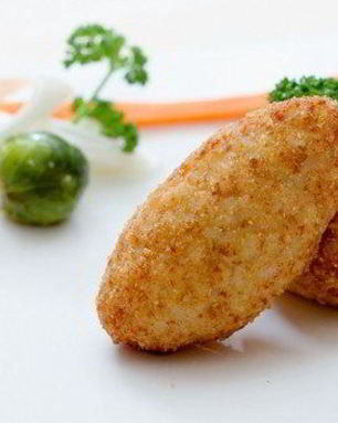 Куриные котлеты с начинкой из печени