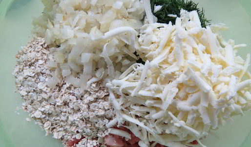 куриные котлеты с плавленным сыром