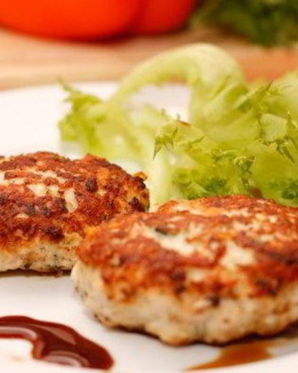 Рецепт куриных котлет со свежими шампиньонами