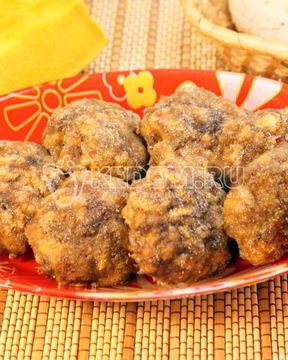 Мясные котлеты с тыквой