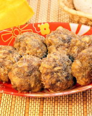 Мясные котлеты с тыквой