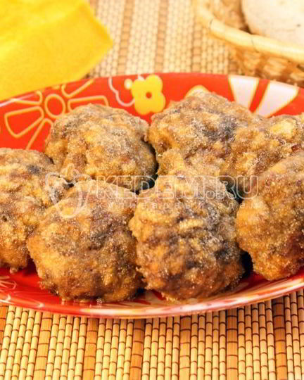 Рецепт мясных котлет с тыквой