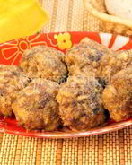 Мясные котлеты с тыквой