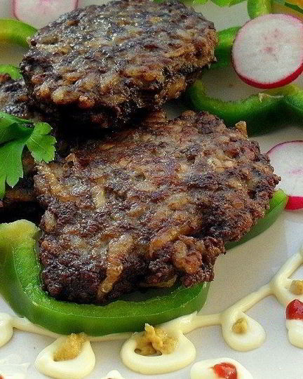 Рецепт печеночных котлет с капустой