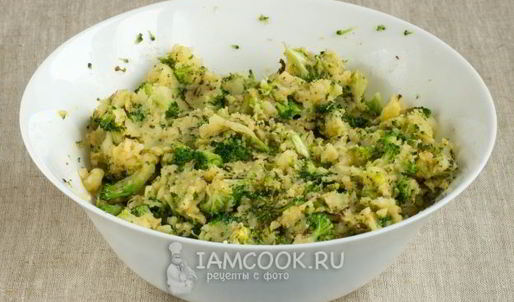 постные котлеты из брокколи