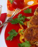 Постные морковно-нутовые котлеты