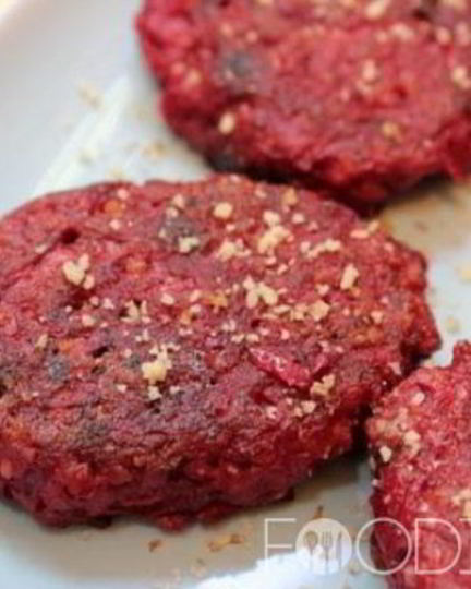 Рецепт постных свекольных котлет