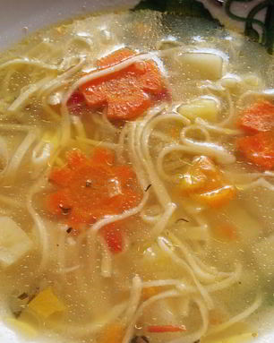 Лапша куриная по-домашнему