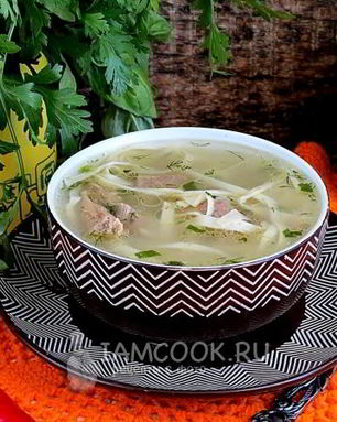 Лапша по-казахски Кеспе