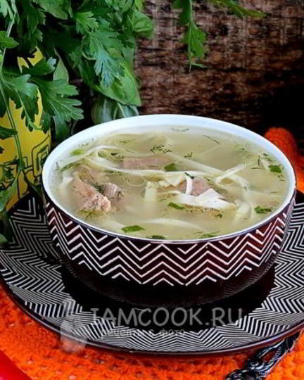 Рецепт лапши по-казахски кеспе