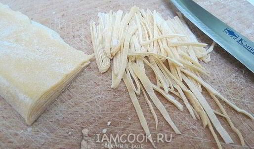 лапша по-казахски кеспе