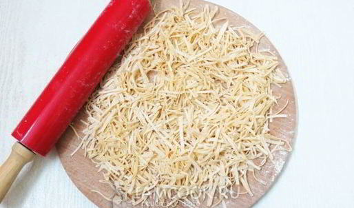 лапша по-казахски кеспе