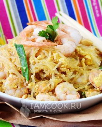 Рецепт лапши по-тайски