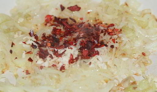 лапша ширатаки со шпинатом