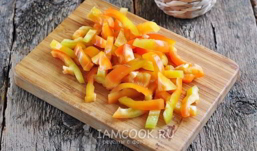 лапша удон со свининой и овощами