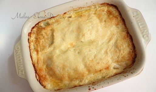 блинная лазанья с индейкой