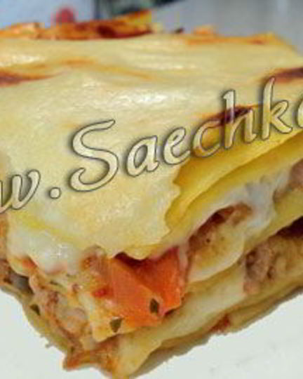 Рецепт диетической лазанья