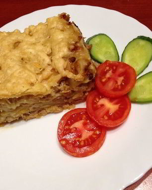 Домашняя лазанья простая