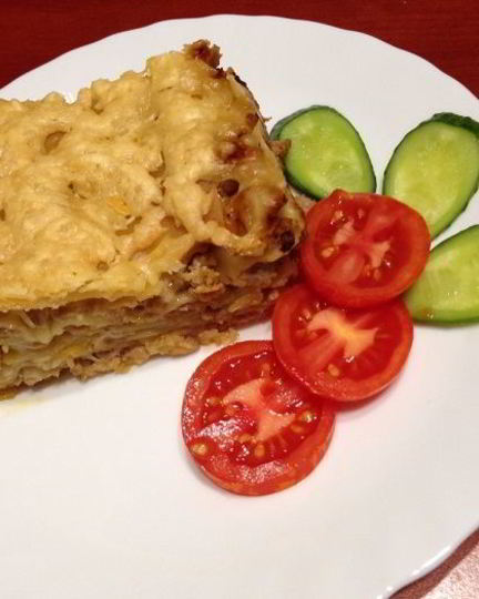 Рецепт домашней лазанья простая